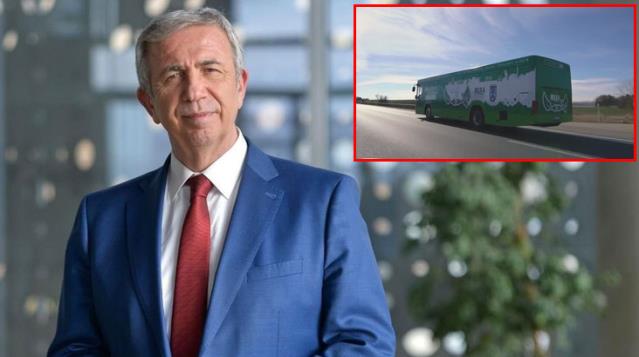Türkiye’de bir ilk! Ankara Büyükşehir Belediyesi’nin elektrikli otobüsü yola çıktı