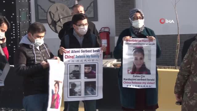 Çin zulmü protesto edildi