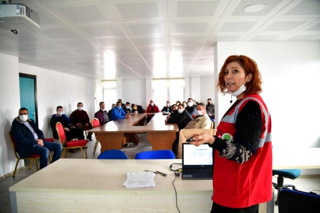 Mamak Belediyesi personeline iş sağlığı ve güvenliği eğitimi