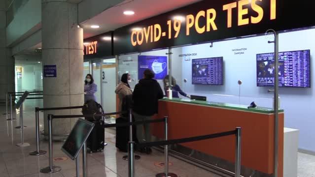Ankara Esenboğa Havalimanı’nda tek test ile koronavirüs tespiti