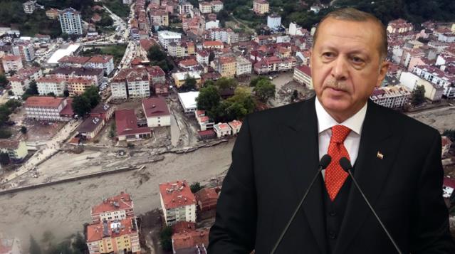 Erdoğan, selin vurduğu Kastamonu Bozkurt’a gidiyor