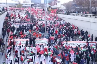 Ankara’da ‘Gazze’ye destek’ mitingi